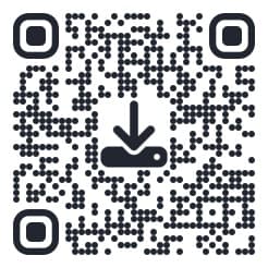 QR code to download the app